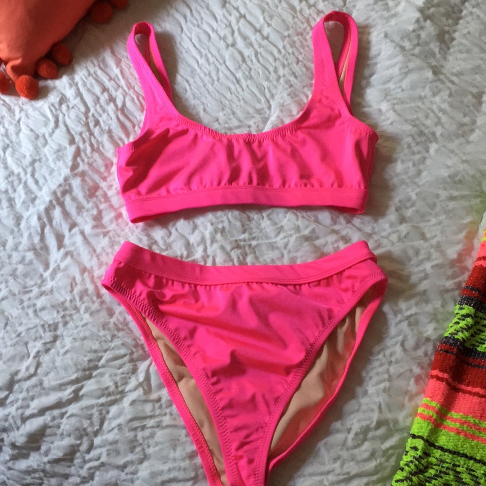 Hot Barbie Pink swimsuit